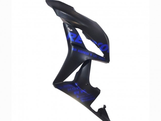 2007-2008 Matte Black Blue Repsol Honda CBR600RR Motorcycle Fairings UK