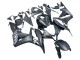 2007-2008 Matte Black White Repsol Honda CBR600RR Motorcycle Fairing UK