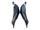 2007-2008 Matte Black White Repsol Honda CBR600RR Motorcycle Fairing UK