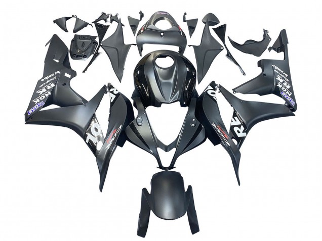 2007-2008 Matte Black White Repsol Honda CBR600RR Motorcycle Fairing UK