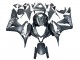 2007-2008 Matte Black White Repsol Honda CBR600RR Motorcycle Fairing UK
