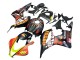 2007-2008 Matte Black Orange Red Rossi Repsol 46 Honda CBR600RR Motorcycle Fairings UK