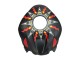 2007-2008 Matte Black Orange Red Rossi Repsol 46 Honda CBR600RR Motorcycle Fairings UK