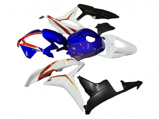 2007-2008 White Blue Red Glossy Black Honda CBR600RR Motorcycle Fairings UK