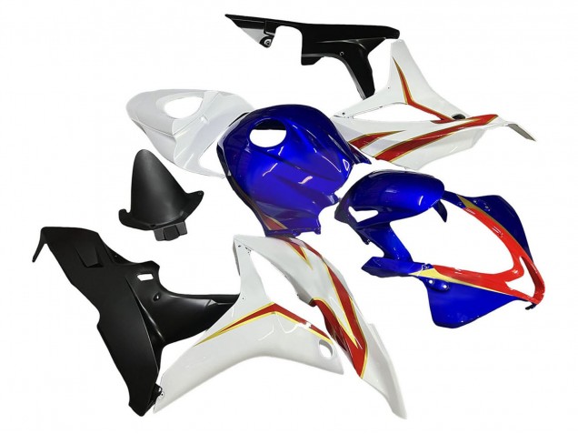 2007-2008 White Blue Red Glossy Black Honda CBR600RR Motorcycle Fairings UK