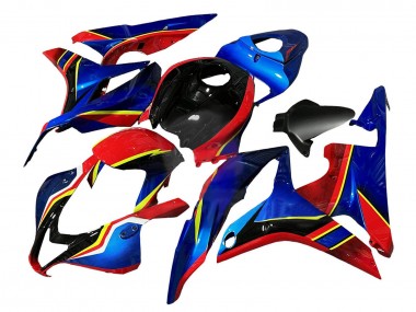 Buy 2007-2008 Blue Red Yellow Glossy Black Honda CBR600RR Motorcycle Fairings UK