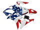 2007-2008 White Blue Red Star Honda CBR600RR Motorcycle Fairings UK