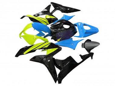 Buy 2007-2008 Blue Yellow Glossy Black Honda CBR600RR Motorcycle Fairings UK