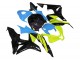 2007-2008 Blue Yellow Glossy Black Honda CBR600RR Motorcycle Fairings UK