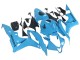 2007-2008 Light Blue Racing Honda CBR600RR Motorcycle Fairings UK