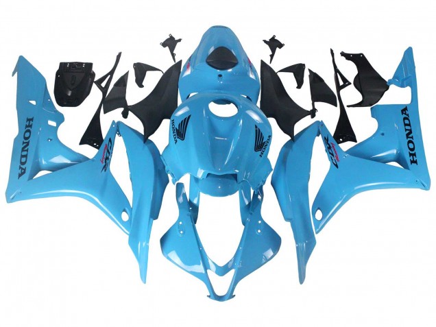 2007-2008 Light Blue Racing Honda CBR600RR Motorcycle Fairings UK