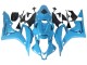 2007-2008 Light Blue Racing Honda CBR600RR Motorcycle Fairings UK
