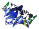 2007-2008 Blue Green MoviStar Castrol Honda CBR600RR Motorcycle Fairings UK