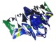 2007-2008 Blue Green MoviStar Castrol Honda CBR600RR Motorcycle Fairings UK