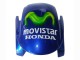 2007-2008 Blue Green MoviStar Castrol Honda CBR600RR Motorcycle Fairings UK