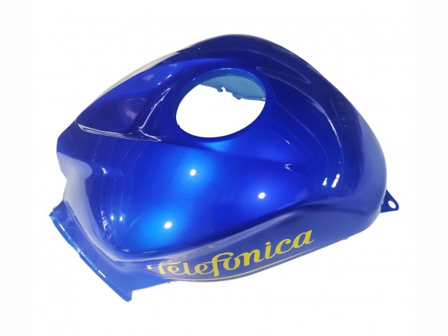 2007-2008 Blue Green MoviStar Castrol Honda CBR600RR Motorcycle Fairings UK