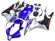 2007-2008 Silver Blue Glossy Black Racing Honda CBR600RR Motorcycle Fairings UK