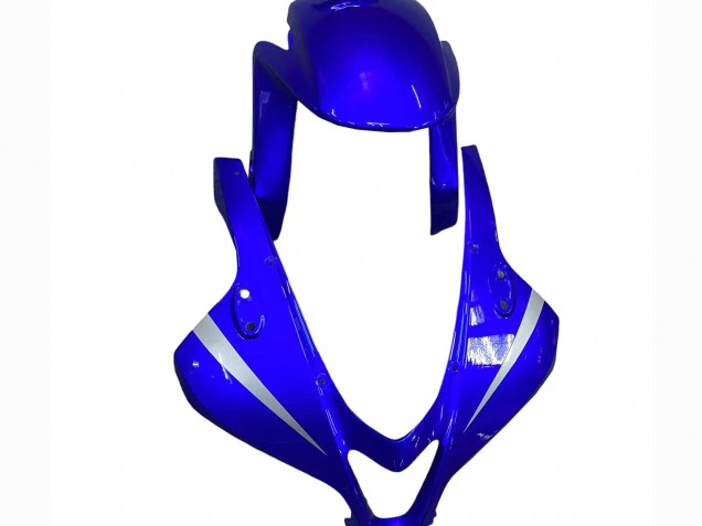 2007-2008 Silver Blue Glossy Black Racing Honda CBR600RR Motorcycle Fairings UK