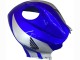 2007-2008 Silver Blue Glossy Black Racing Honda CBR600RR Motorcycle Fairings UK