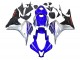 2007-2008 Silver Blue Glossy Black Racing Honda CBR600RR Motorcycle Fairings UK