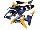 2007-2008 Orange Dark Blue Trick Star 06 Honda CBR600RR Motorcycle Fairings UK