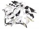 2007-2008 White Gold Glossy Black Playboy Honda CBR600RR Motorcycle Fairing UK