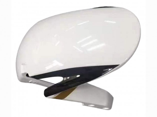 2007-2008 White Gold Glossy Black Playboy Honda CBR600RR Motorcycle Fairing UK