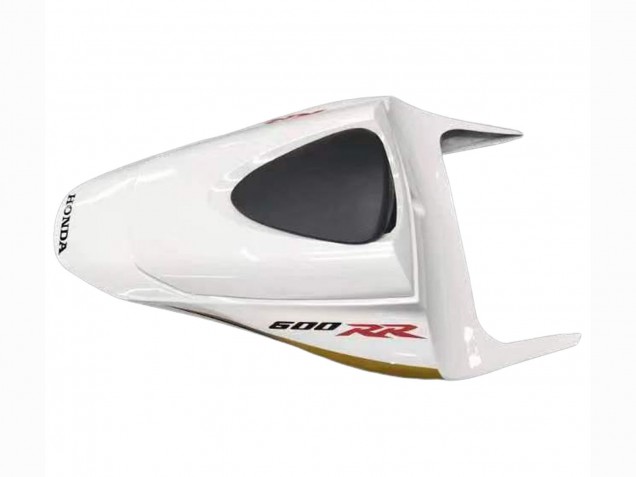 2007-2008 White Gold Glossy Black Playboy Honda CBR600RR Motorcycle Fairing UK