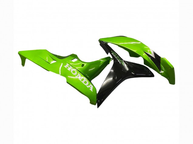 2007-2008 Green Glossy Black Honda CBR600RR Motorcycle Fairing Kits UK
