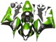 2007-2008 Green Glossy Black Honda CBR600RR Motorcycle Fairing Kits UK