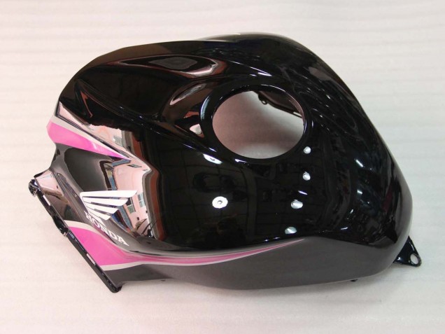 2007-2008 Pink Glossy Black Racing Honda CBR600RR Motorcycle Fairings UK