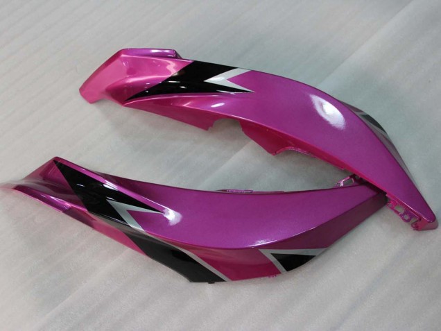 2007-2008 Pink Glossy Black Racing Honda CBR600RR Motorcycle Fairings UK