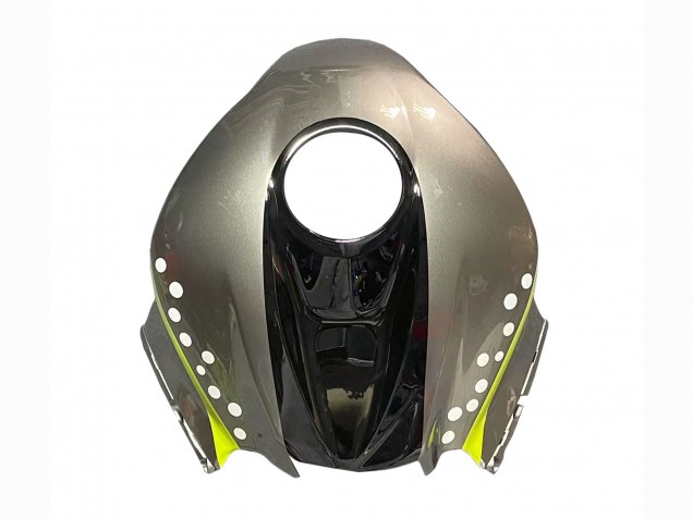 2007-2008 Grey Fluorescent Yellow Shark Honda CBR600RR Motorcycle Fairings UK