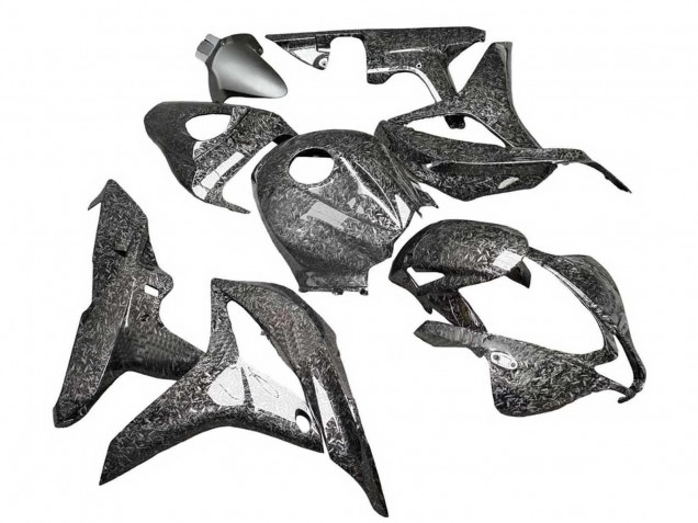 2007-2008 Black Forged Carbon Fiber Honda CBR600RR Motorcycle Fairings UK