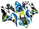2007-2008 Green Yellow Glossy Black Shark 46 Honda CBR600RR Motorcycle Fairings UK