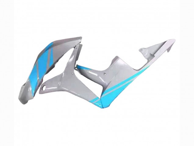 2007-2008 Glossy Grey Light Blue Honda CBR600RR Motorcycle Fairings UK