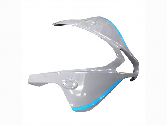 2007-2008 Glossy Grey Light Blue Honda CBR600RR Motorcycle Fairings UK