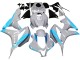 2007-2008 Glossy Grey Light Blue Honda CBR600RR Motorcycle Fairings UK