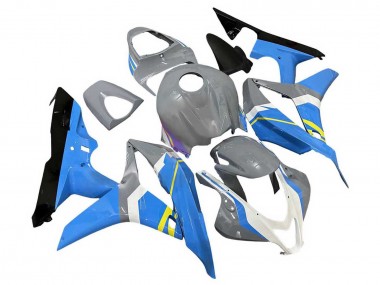 Buy 2007-2008 Nardo Grey Blue White Glossy Black Honda CBR600RR Motorcycle Fairings UK