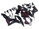 2007-2008 Matte Black Red Honda CBR600RR Motorcycle Fairings UK