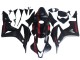2007-2008 Matte Black Red Honda CBR600RR Motorcycle Fairings UK