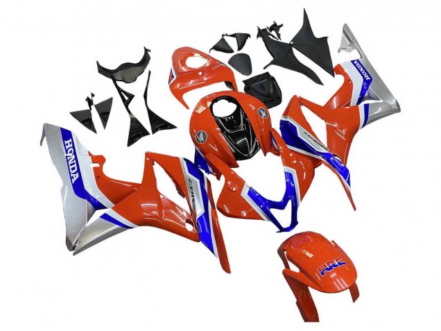 2007-2008 Silver Blue Red HRC Honda CBR600RR Motorcycle Fairings UK