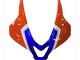 2007-2008 Silver Blue Red HRC Honda CBR600RR Motorcycle Fairings UK