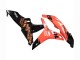 2007-2008 Orange Glossy Black Repsol Honda CBR600RR Motorcycle Fairings UK