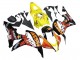 2007-2008 Yellow Orange Glossy Black Rossi Repsol Honda CBR600RR Motorcycle Fairings UK