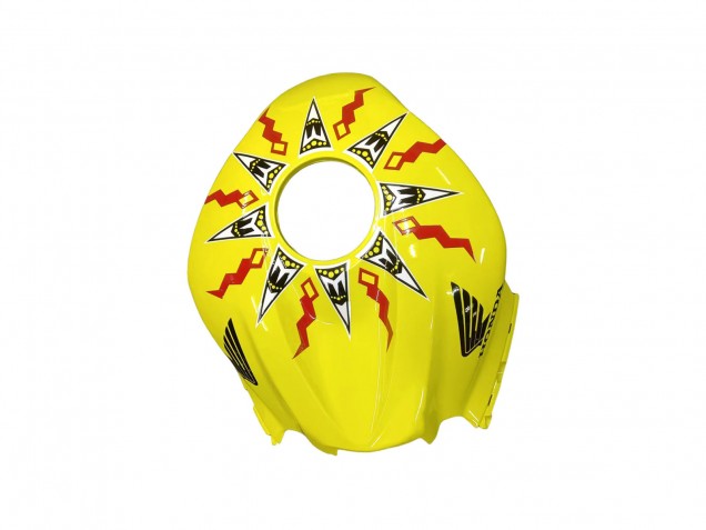 2007-2008 Yellow Orange Glossy Black Rossi Repsol Honda CBR600RR Motorcycle Fairings UK