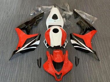 Buy 2007-2008 White Red Glossy Black Honda CBR600RR Motorcycle Fairing Kits UK
