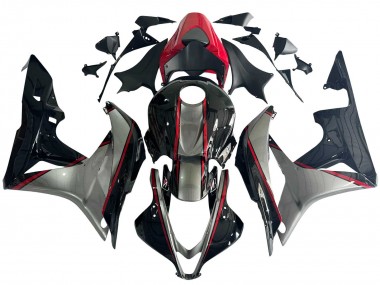 Buy 2007-2008 Silver Red Glossy Black Honda CBR600RR Motorcycle Fairings UK