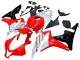 2007-2008 White Red Glossy Black Honda CBR600RR Motorcycle Fairing UK