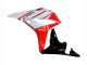 2007-2008 White Red Glossy Black Honda CBR600RR Motorcycle Fairing UK
